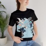 Playera Nebula de grullas