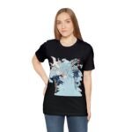 Playera Nebula de grullas