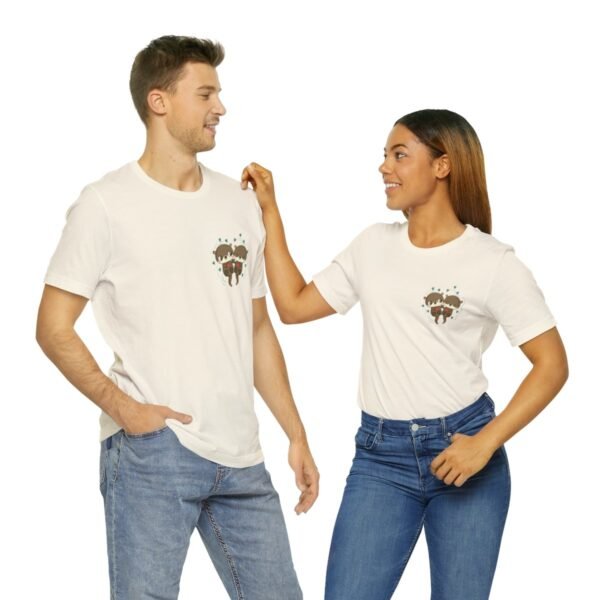 Couple T-Shrits San Valentín Nutrias